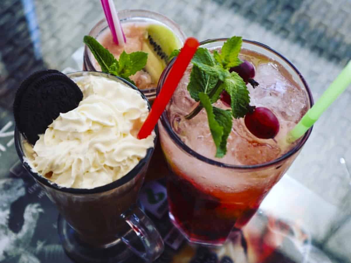 Кальянная Годзилла в Коблево напитки