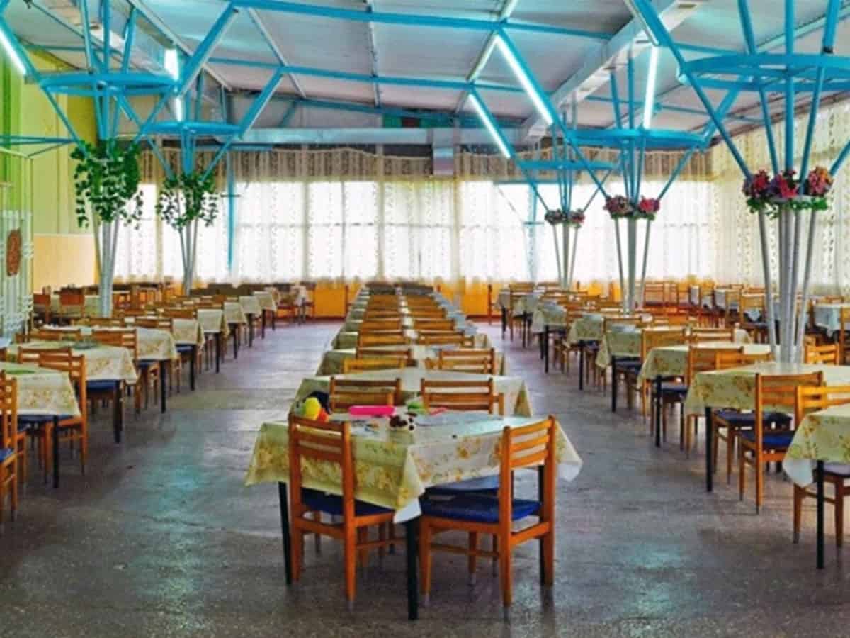 омплексное питание в Коблево в столовой Лазурный Берег