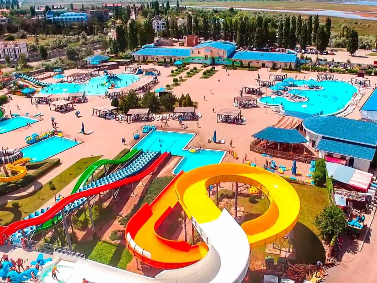 Аквапарк в молдавской зоне Коблево