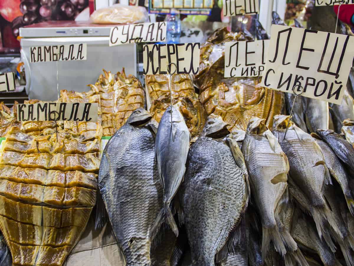сушеная и вяленая рыба Коблево