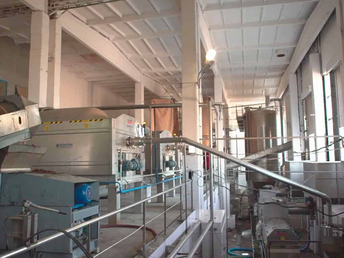 Цех вторичной обработки винзавод