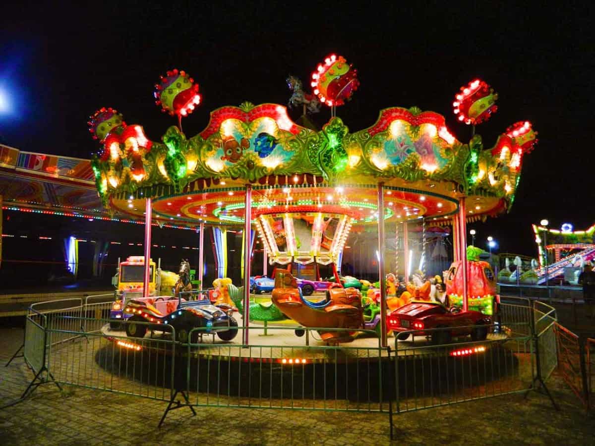 Луна парк Коблево молдавская зона Коблево