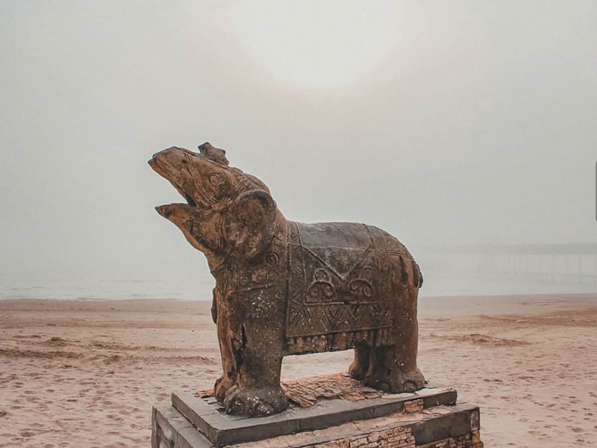 древний слон Коблево