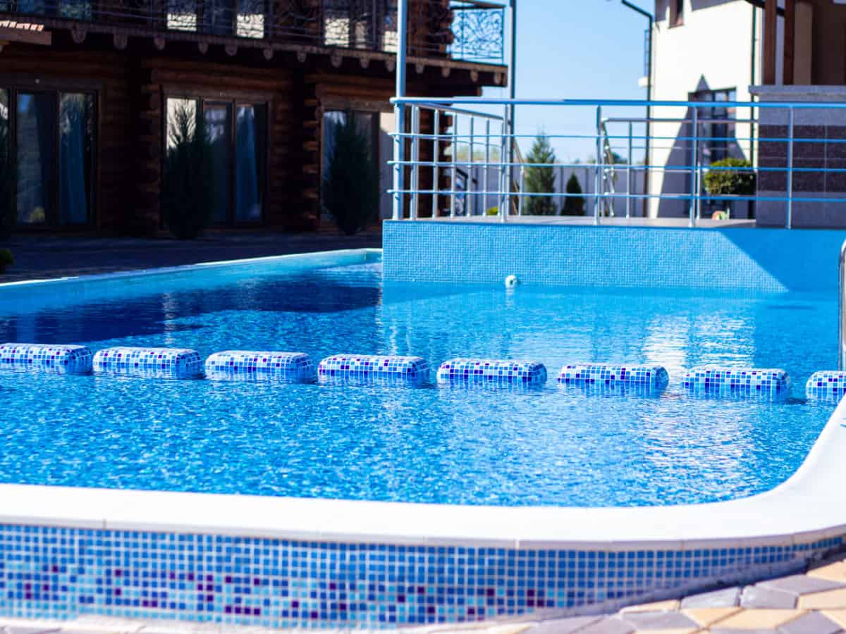 бассейн отель Эко Черное Море в Коблево