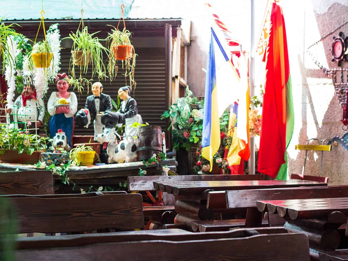 Декор Кафе У Бабушек атмосфера заведения