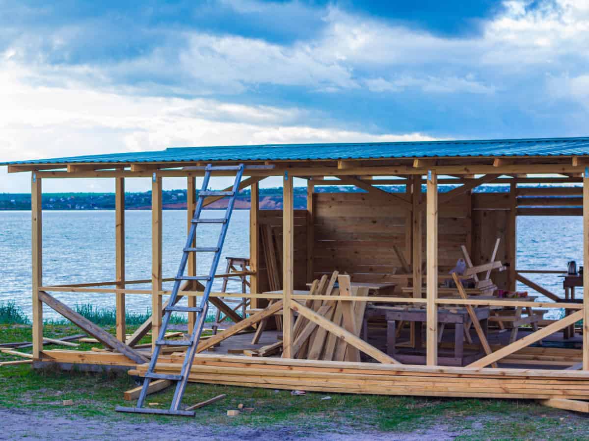 ремонт на устричной ферме открытие сезона в Коблево