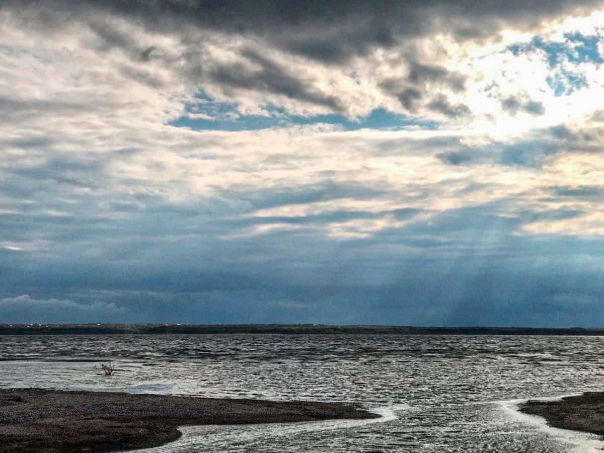 Тилигульский Лиман солнце над водой