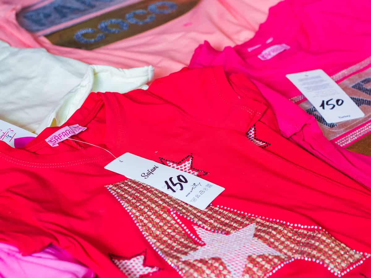 Желтый турецкий рынок в Коблево цены