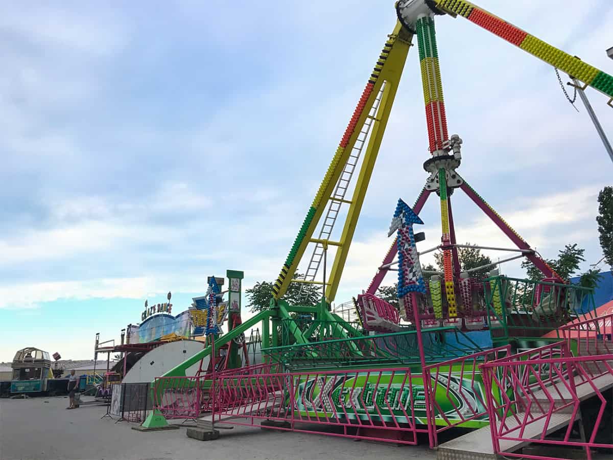 луна парк Коблево открытие