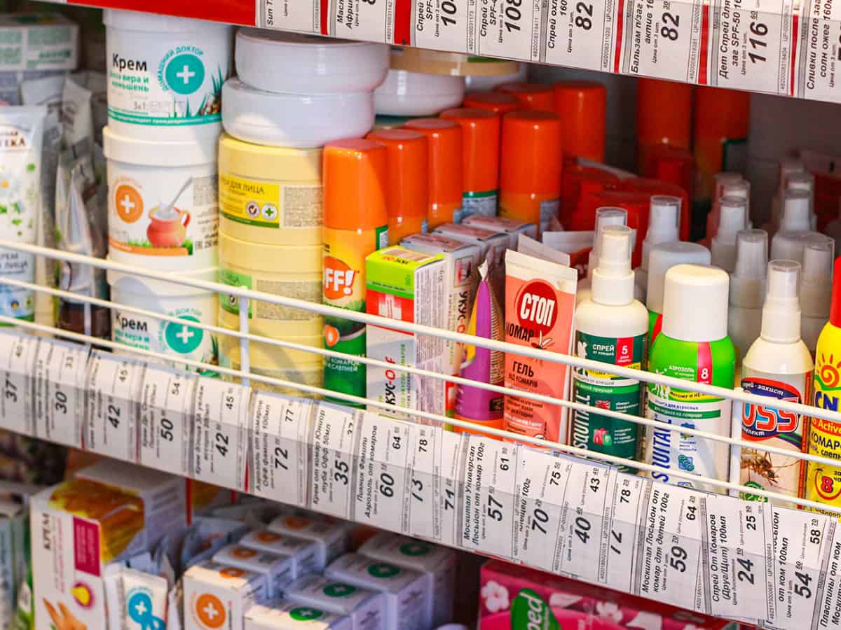 спрей от комаров в Коблево