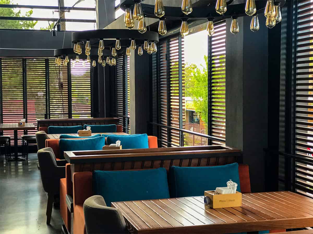 Атмосфера в ресторане Пицца стейк Коблево