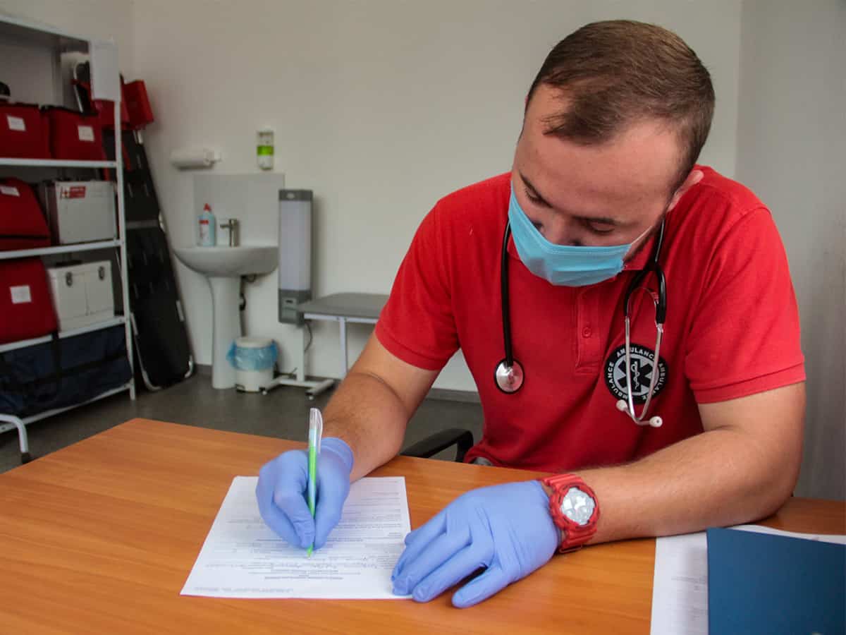 прием у врача в Кобелво