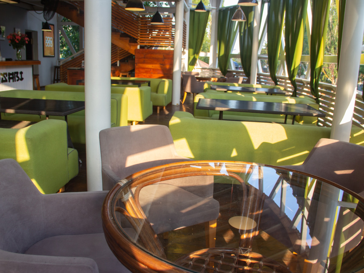 Уютный ресторан японской кухни в Коблево