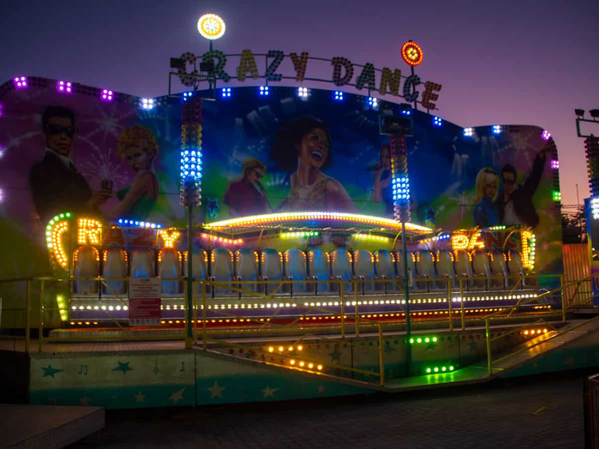 Аттракцион Сумасшедшие танцы в Коблево