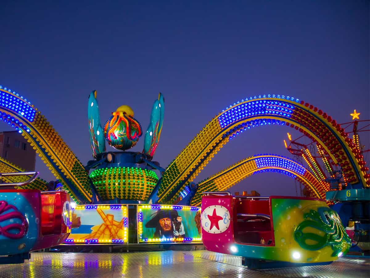 Аттракционы в Коблево