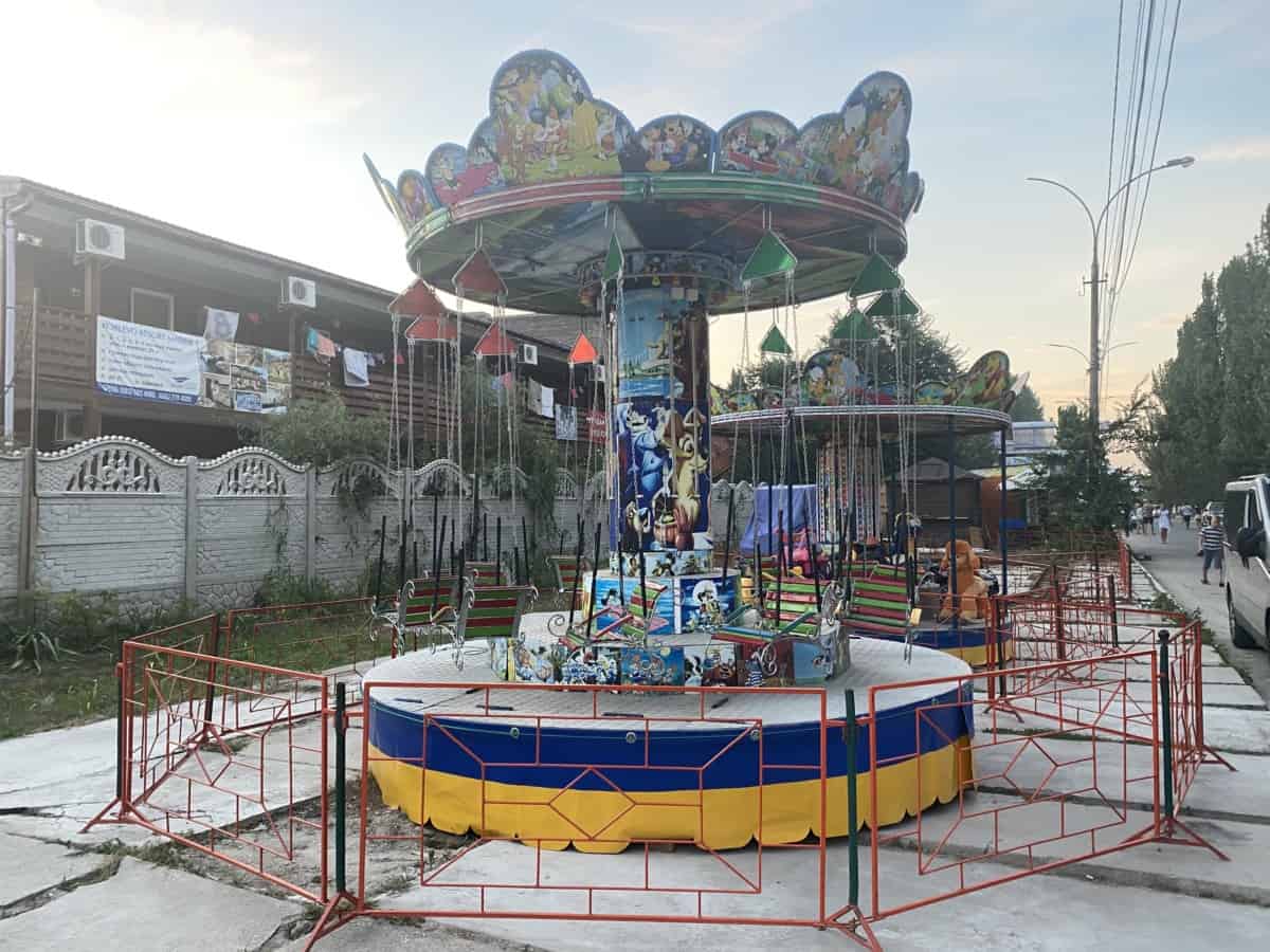 фото Коблево 22.07.2020 аттракционы