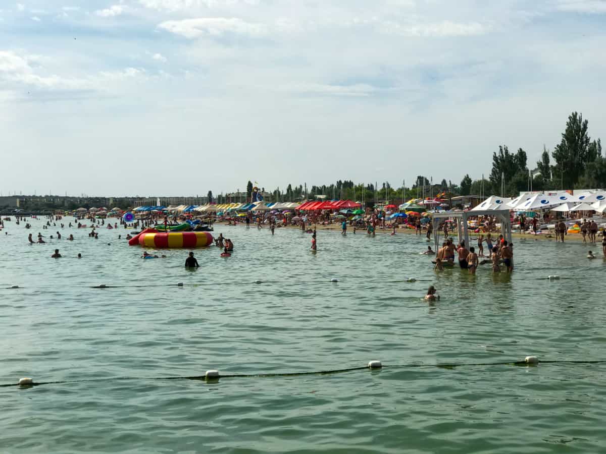 Какое море в Коблево сегодня