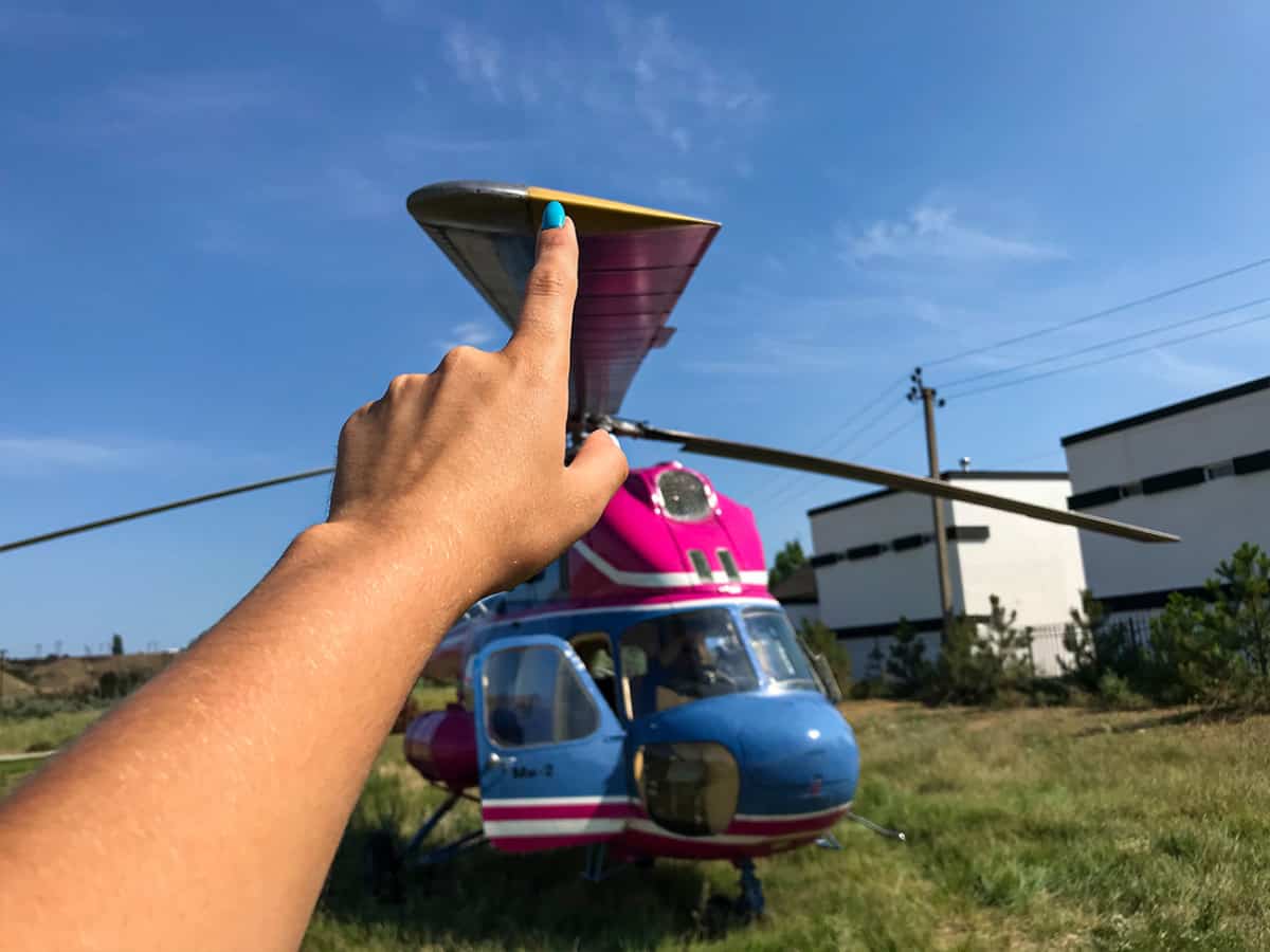 заказать вертолет в Коблево