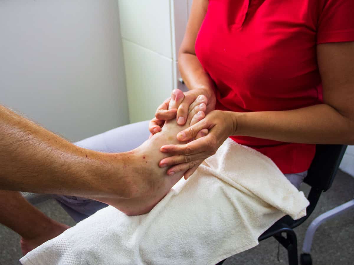 массаж ног в Коблево