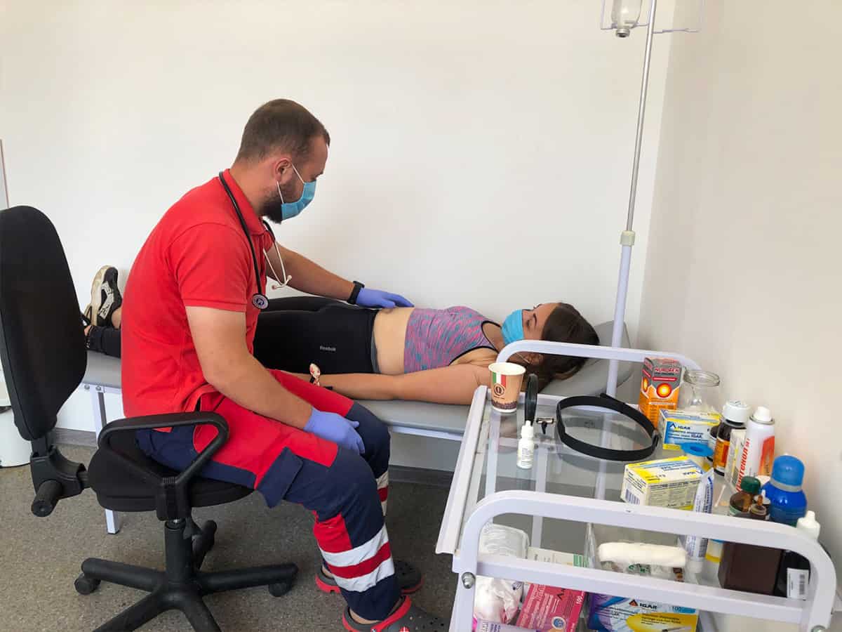 где в Коблево есть медпункты