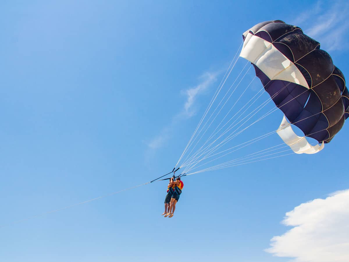 Полет с парашютом Коблево