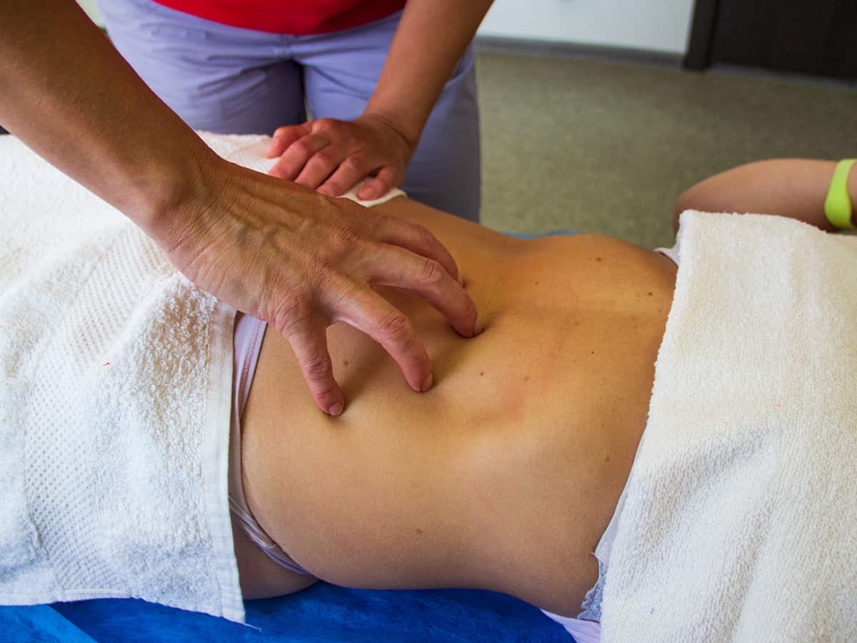 массаж живота в Коблево