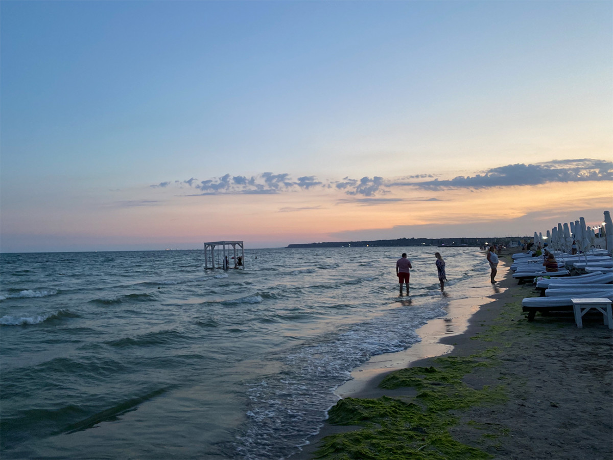 море и пляж фото Коблево