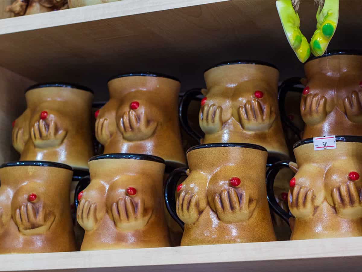 Сувенирные чашки Коблево