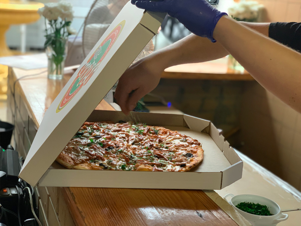 Доставка в пицца-ресторане Милано в Коблево