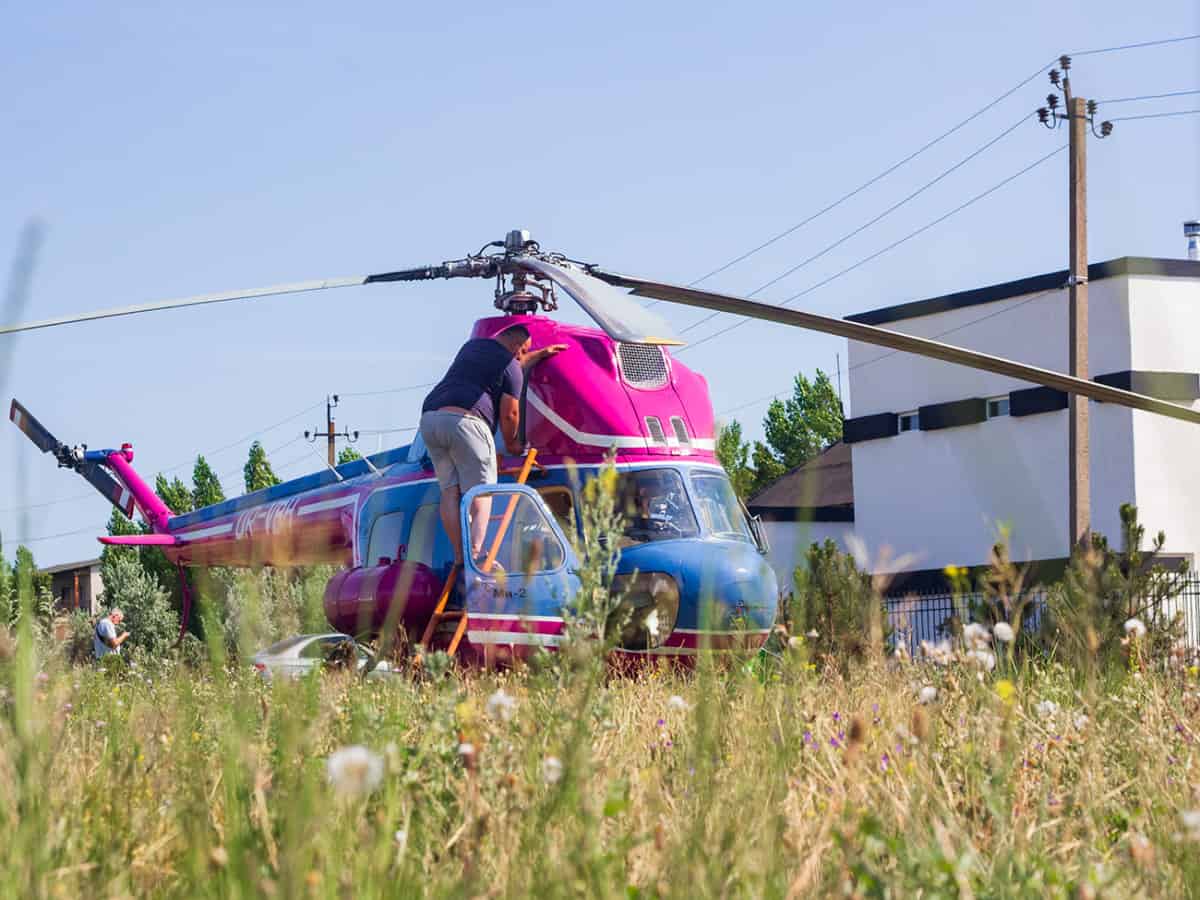 заказать эксклюзивную экскурсию из Коблево на вертолете