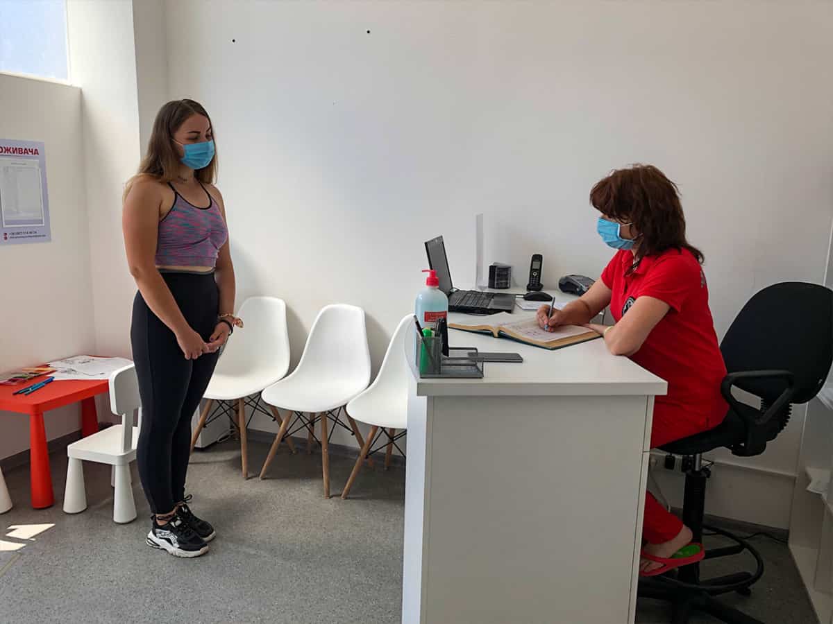 Медпункт на Курортном проспекте в Коблево