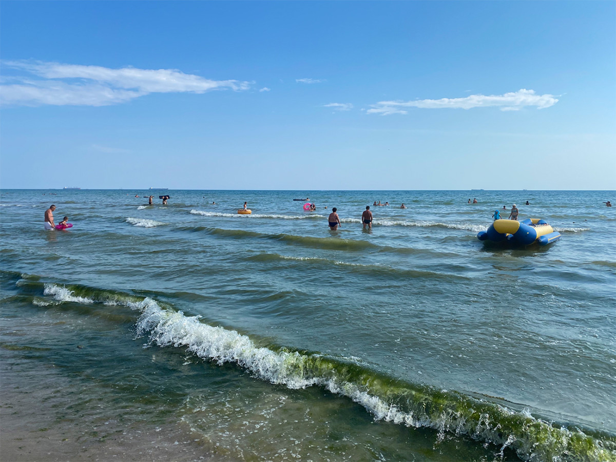 Коблево 31.07.2020 море