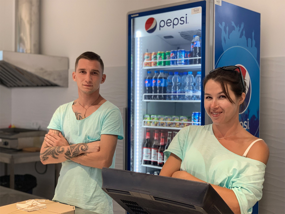 где поесть пиццу в Коблево