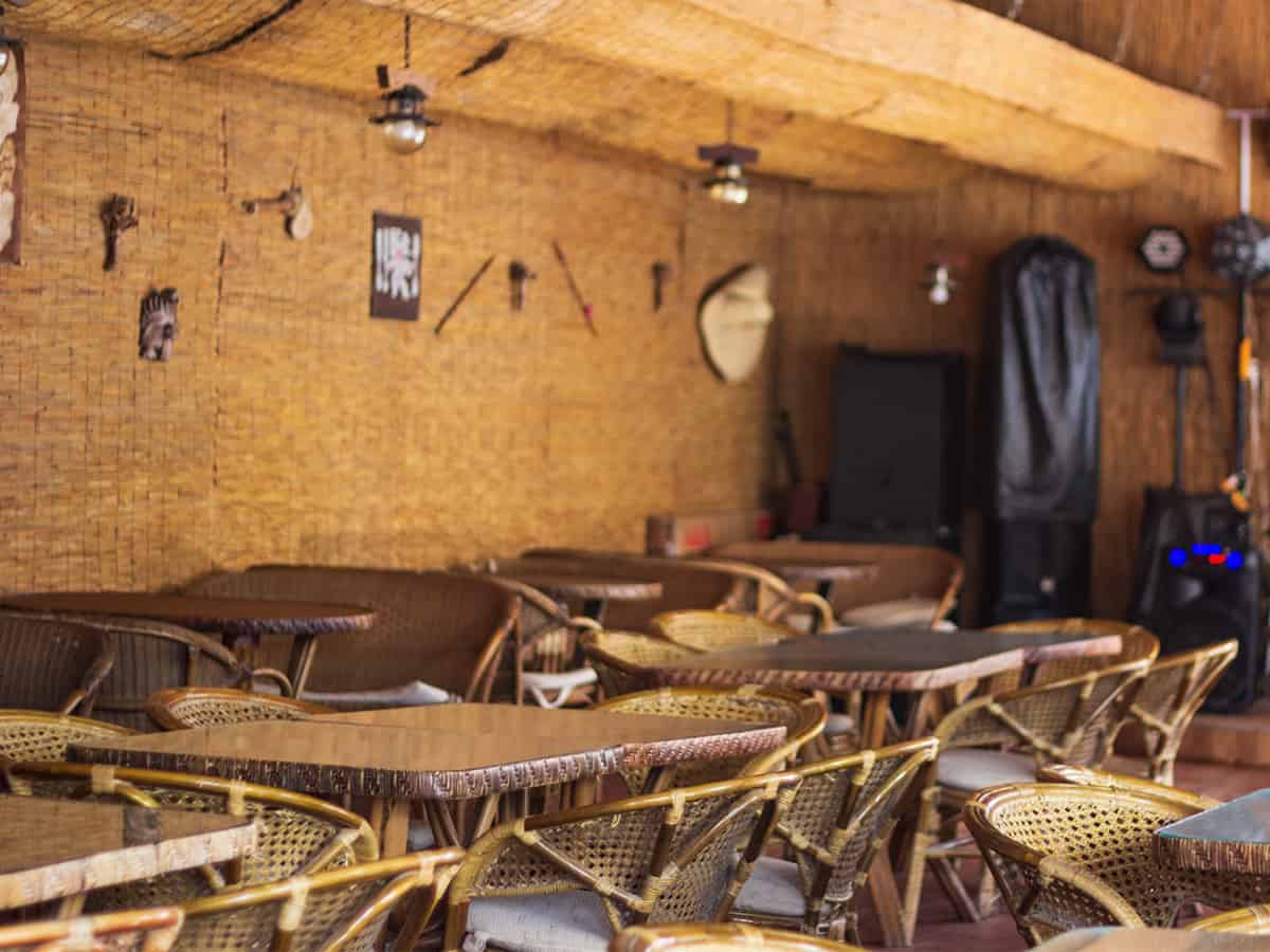 Уютная атмосфера кафе в Коблево