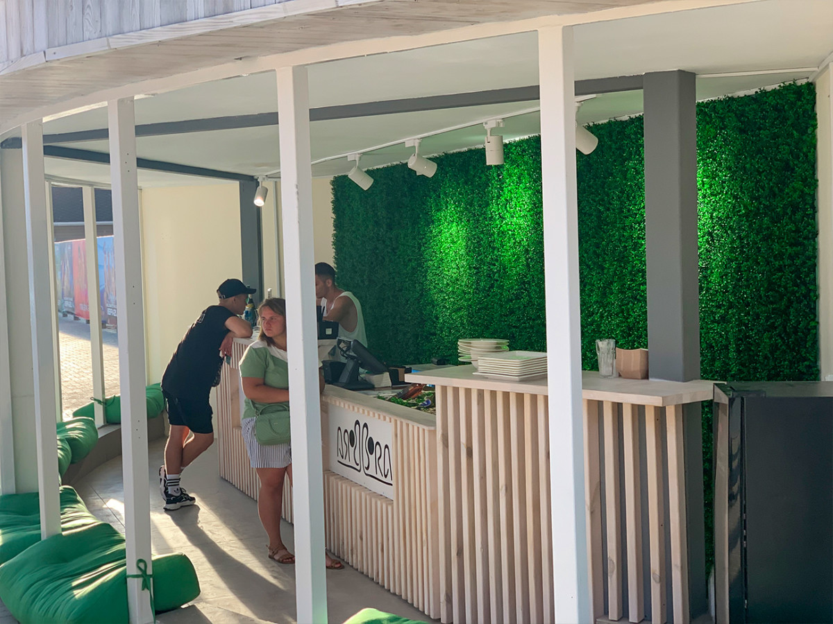 Где поесть устрицы в Коблево устричный бар на бора