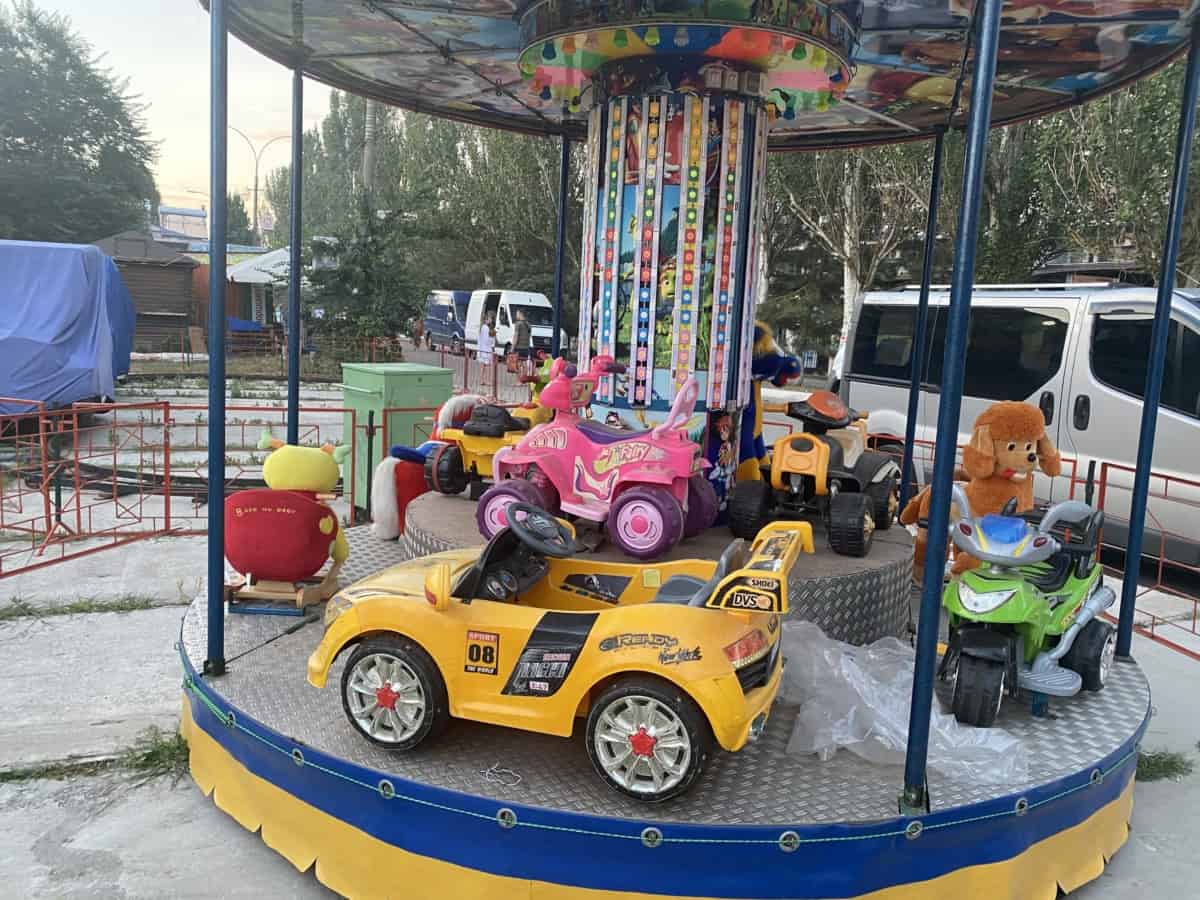 детская площадка в Коблево Рестор Марин фото