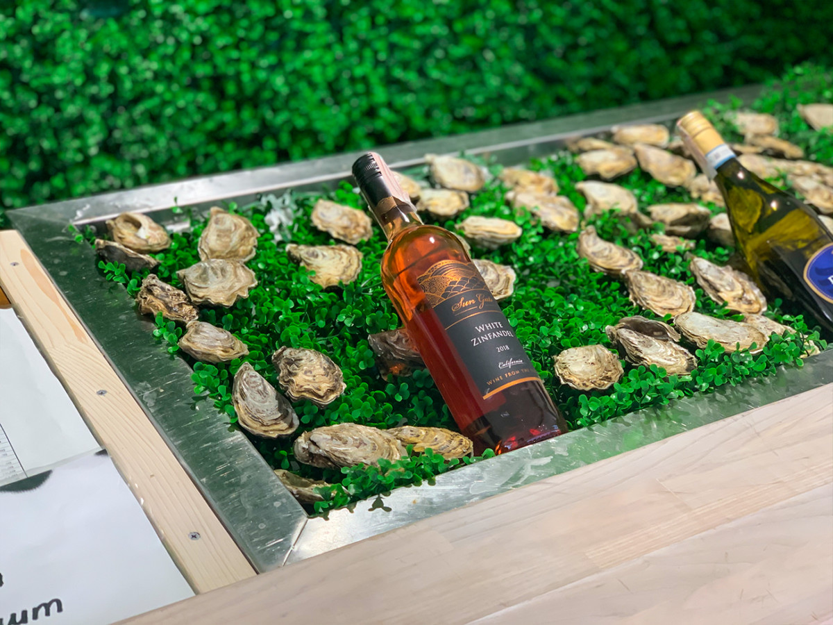 Устрицы с вином в Коблево