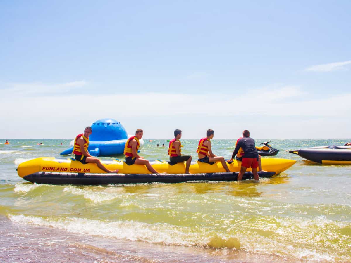 Аттракцион банан Коблево