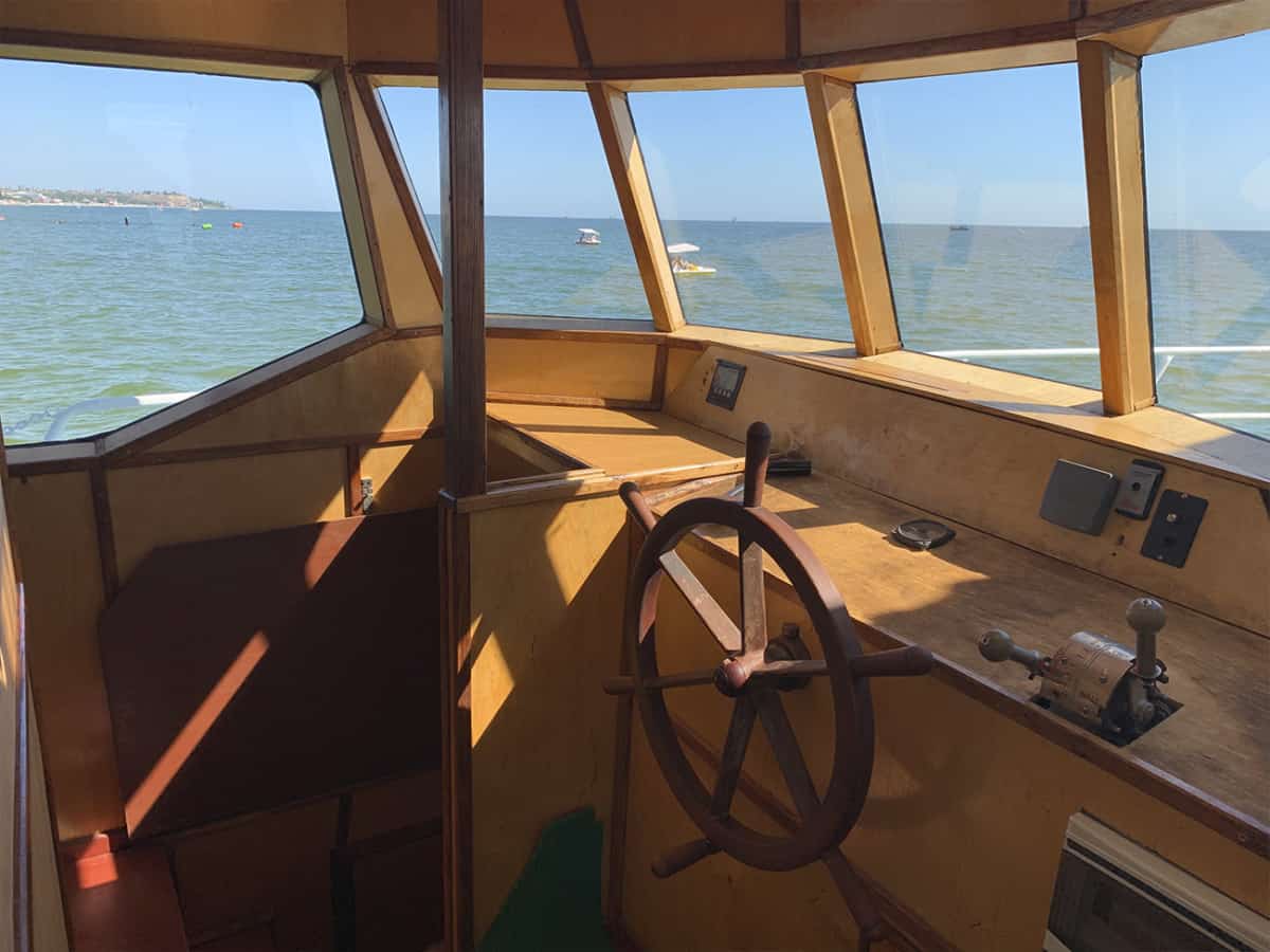 Теплоход в Коблево