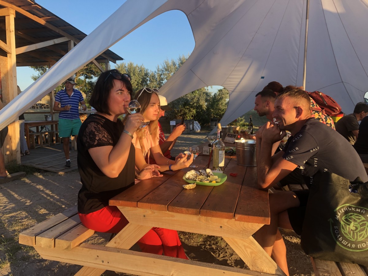 как дигустировать устрицы фото Коблево