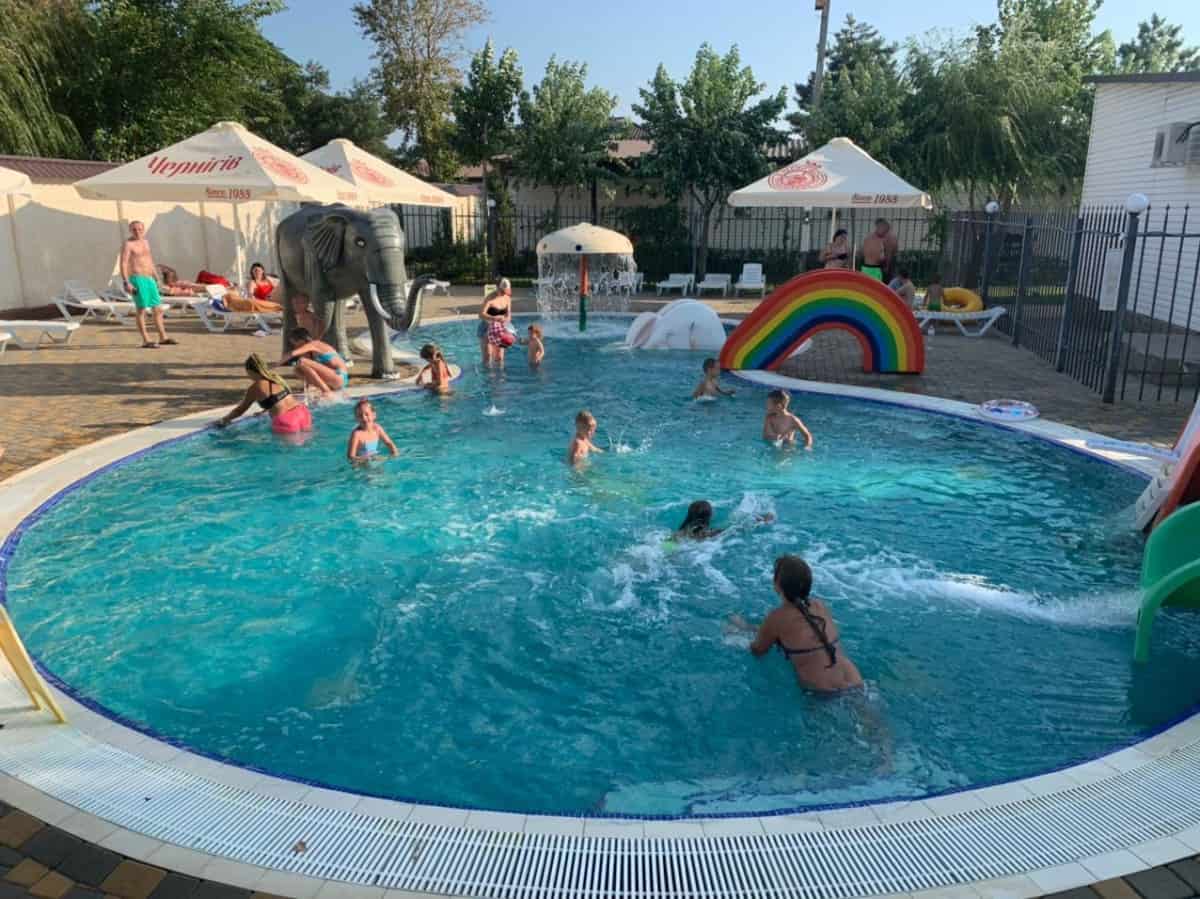 Фото Коблево аквапрк Орбита детский бассейн