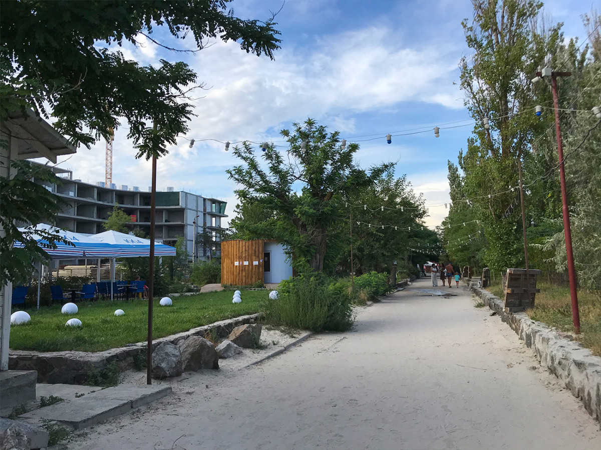 Выход к морю в Коблево 20.08.2020