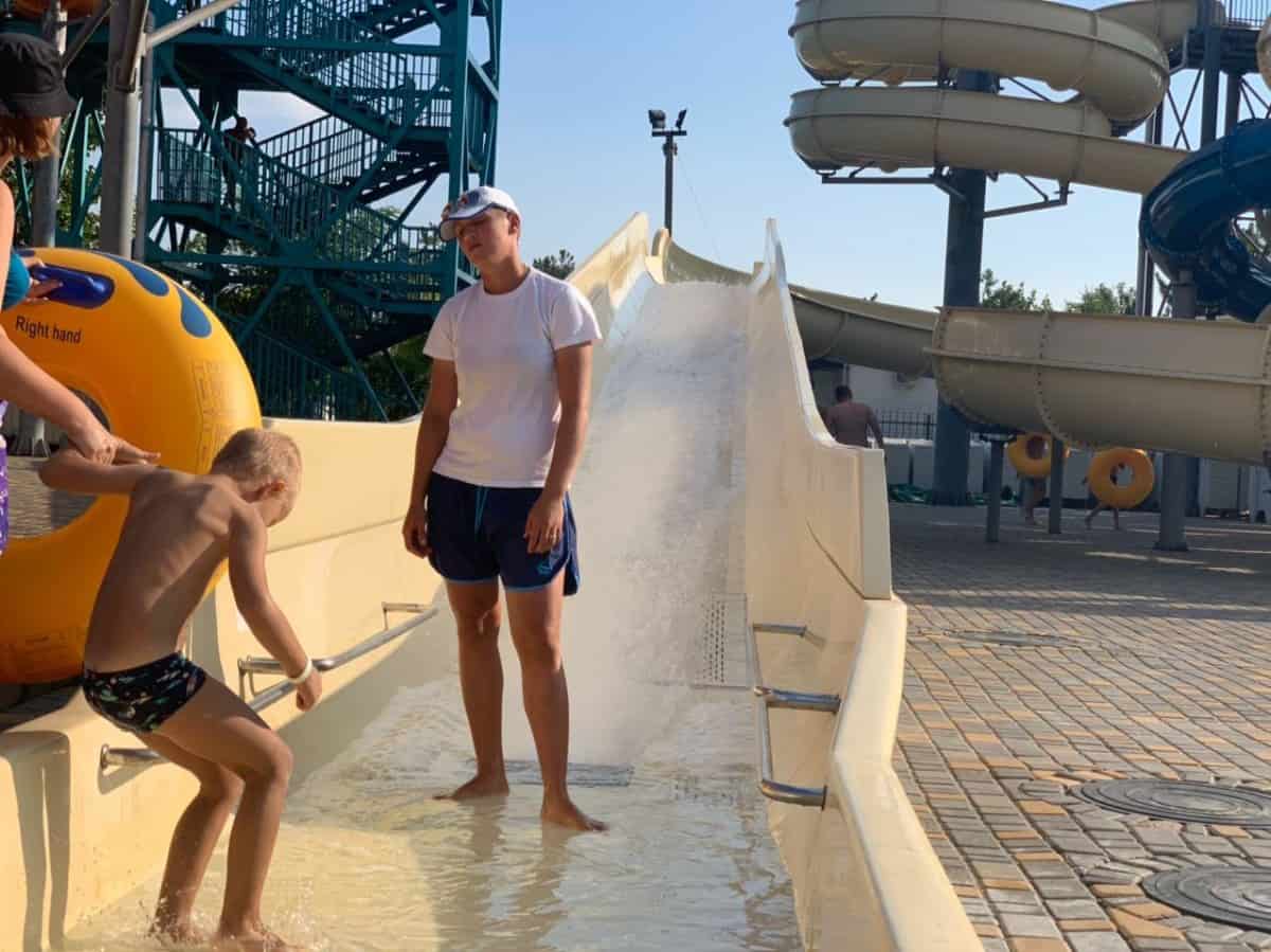 Бич Бой в Коблево аквапарк Орбита