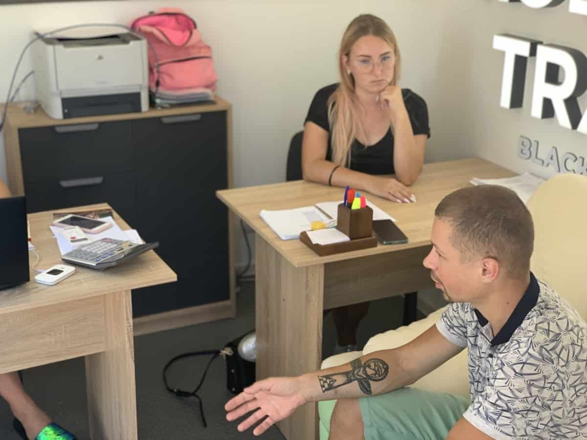 Интервью велорикши в Коблево 25.08.2020