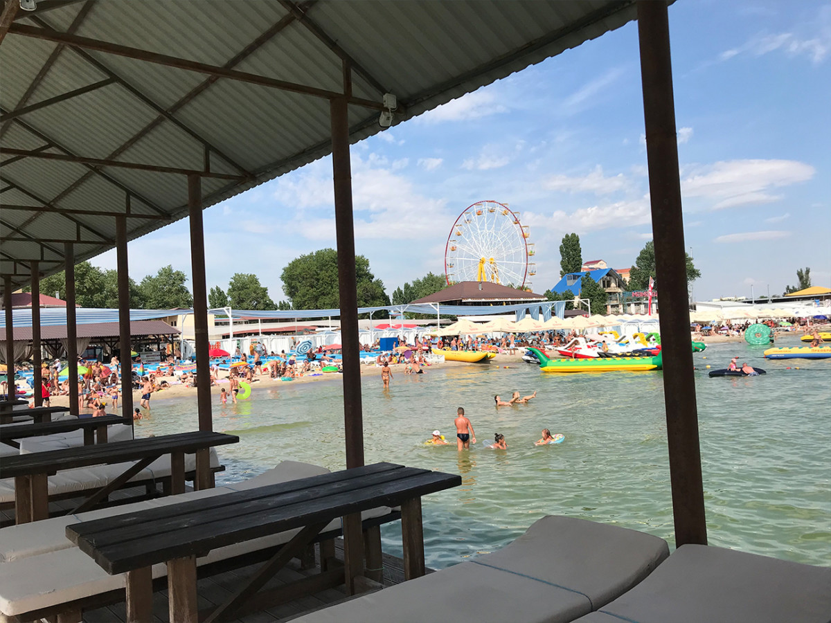 фото Молдавских баз в Коблево