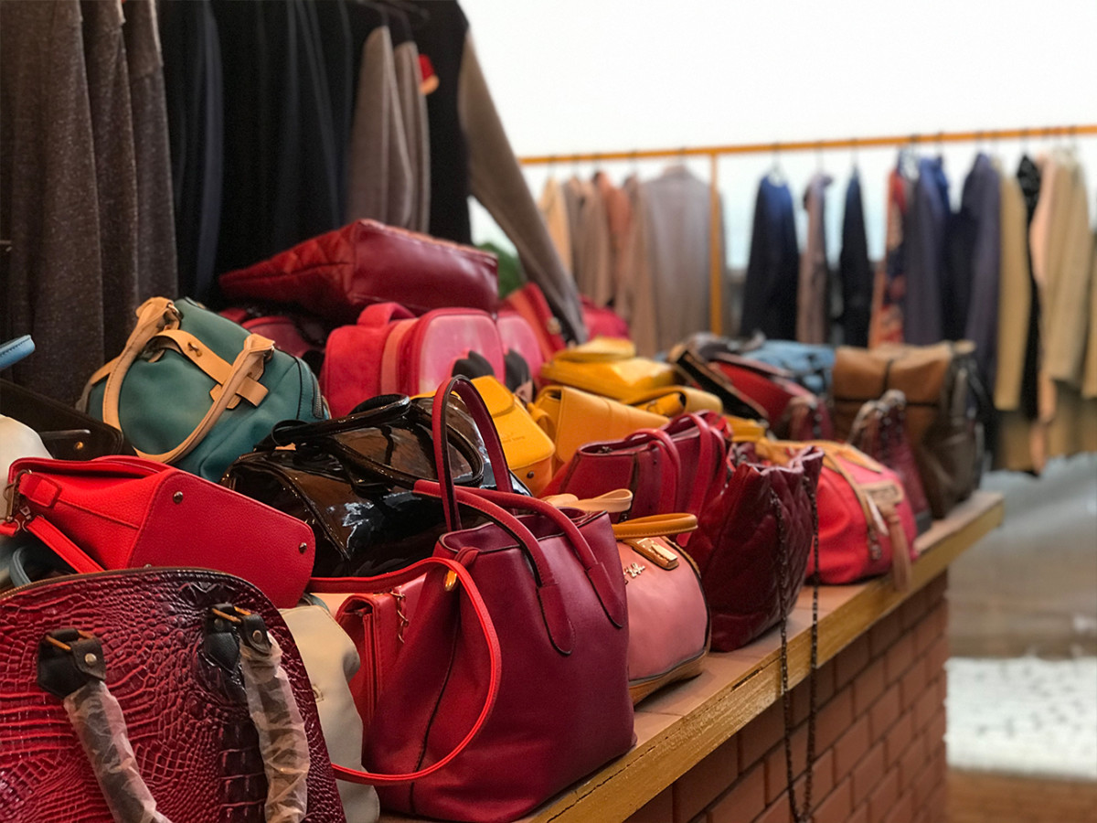 Коблево в августе Турецкая ярмарка