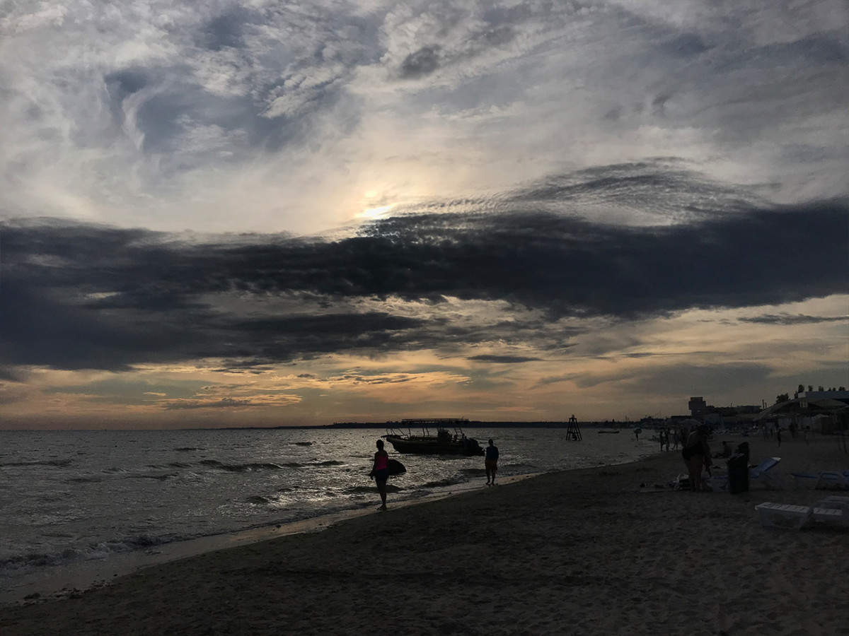 Фото море и пляж в Коблево