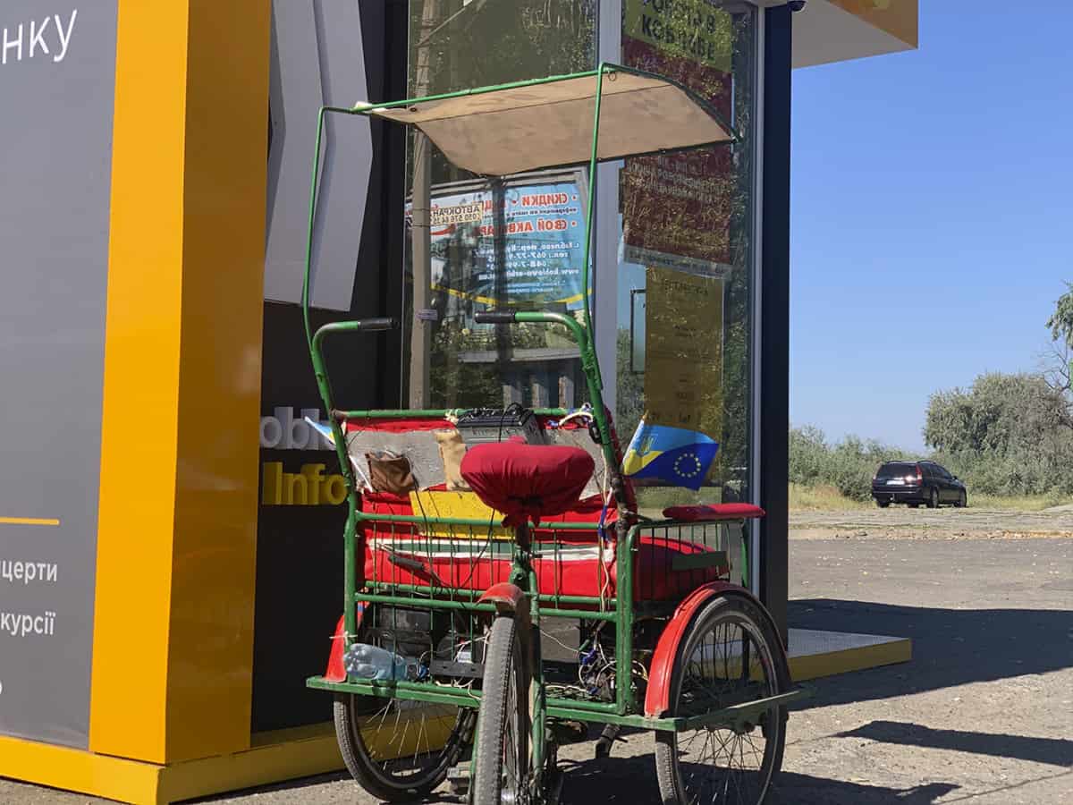 Заказать велорикши в Коблево