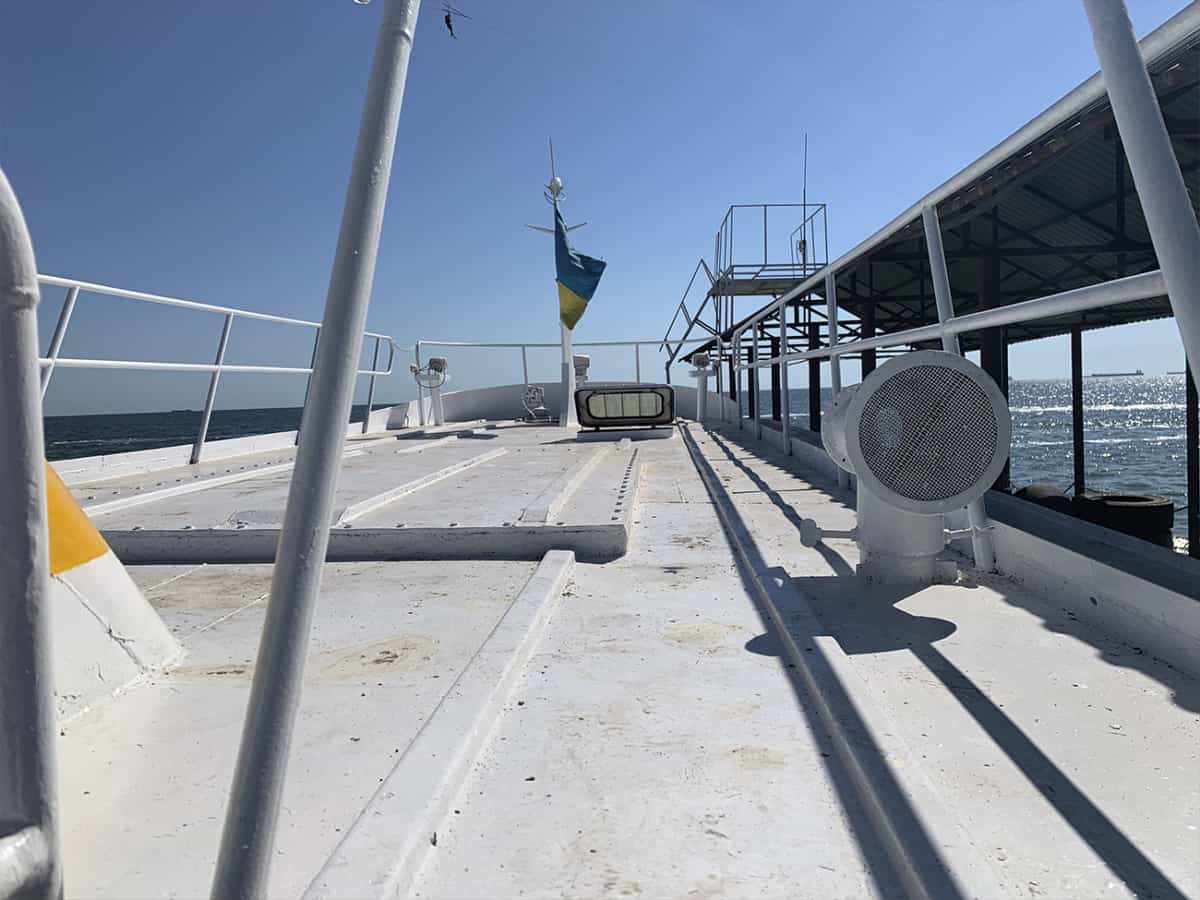 морские прогулки на теплоходе в Коблево