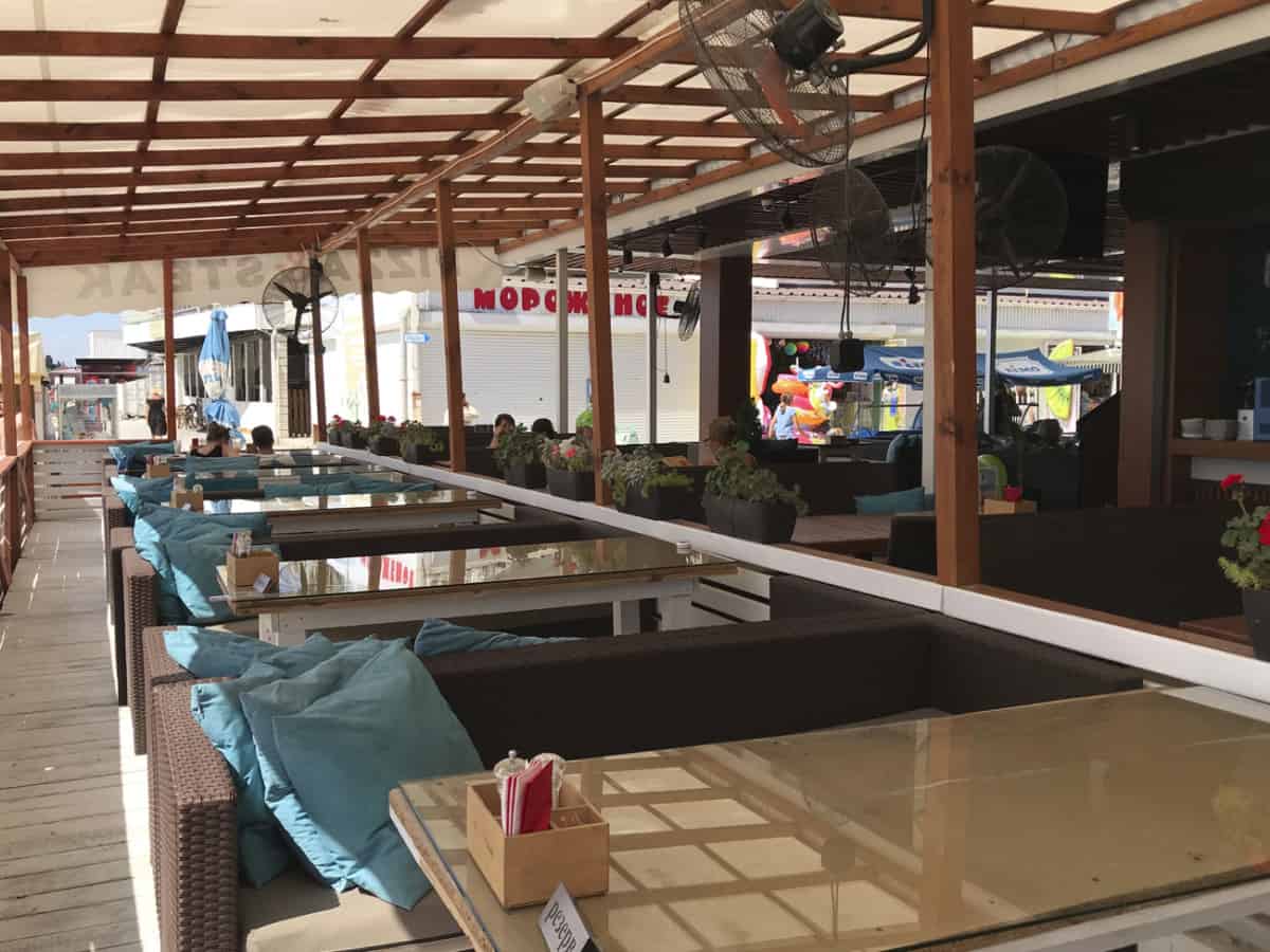 Пляжные заведения в Коблево